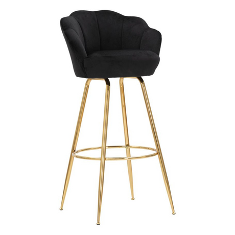 Vienna velvet bar stool