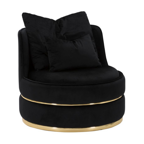 Paris velvet armchair