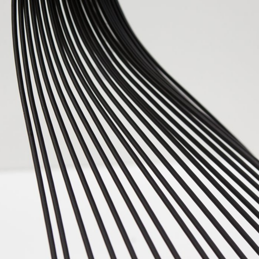 Ray glass side table Ø38.5