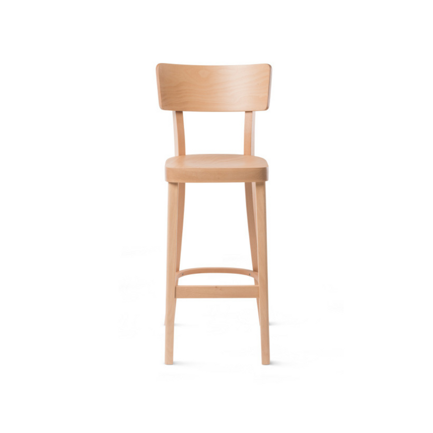 Solid bar stool