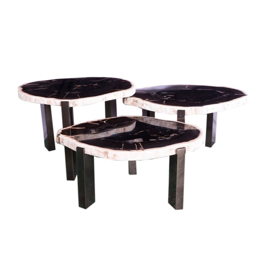 Noa wooden bedside table