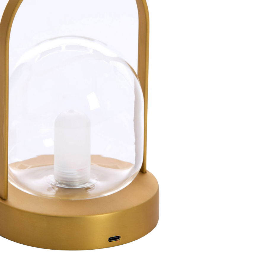 Yeremi üveg hordozható lámpa