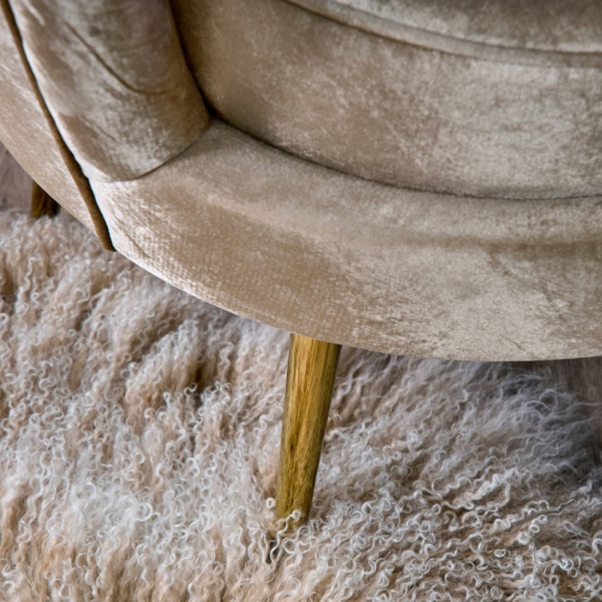 Audrey bársony fotel