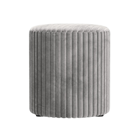 Dia kordbársony puff Ø40