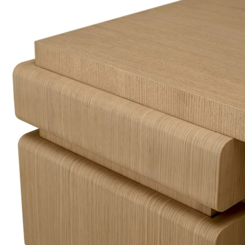 Modesto wooden bedside table 