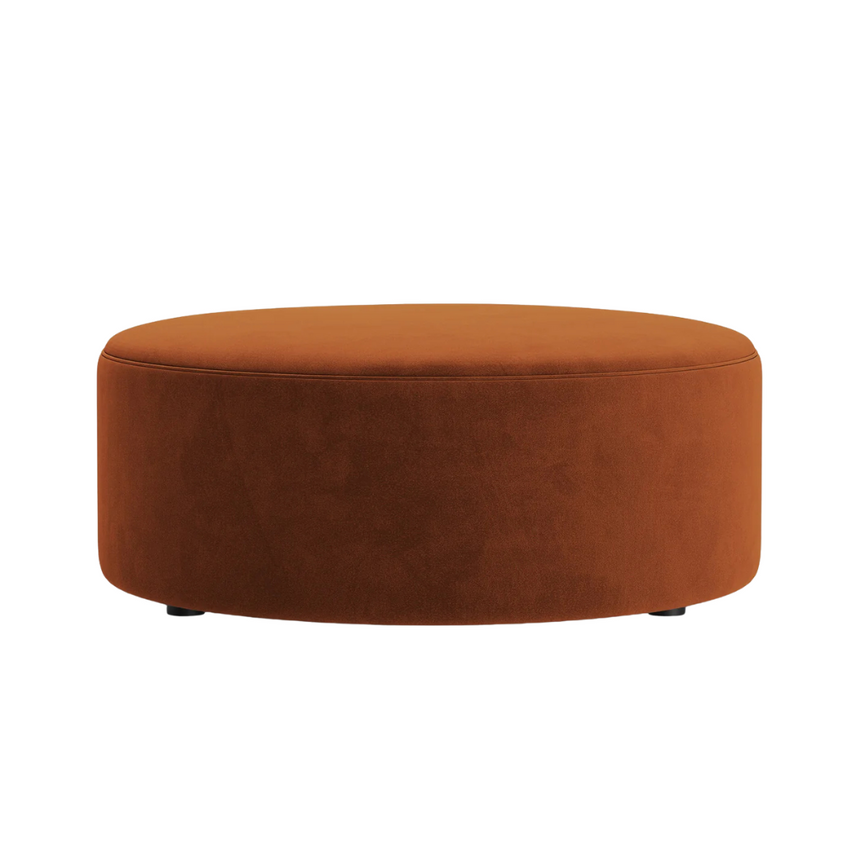 Dia bársony puff Ø90