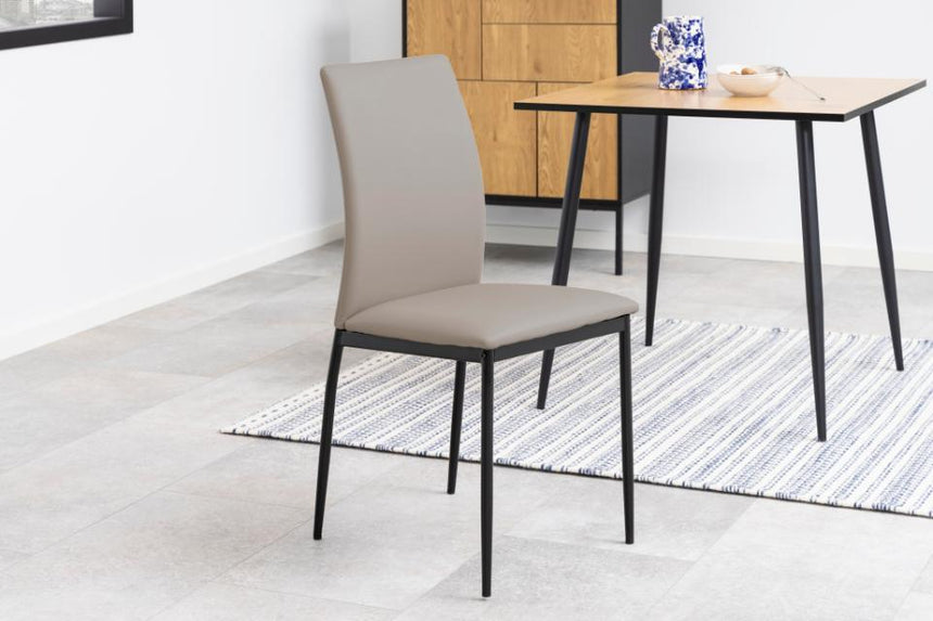 Demina textile leather chair