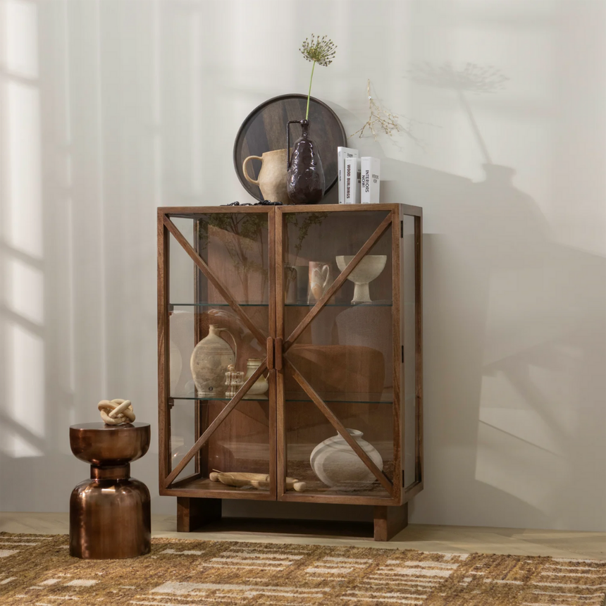 Loft bouclé floor lamp 130