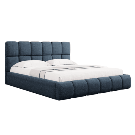 Bellis chenille bed frame 200x200