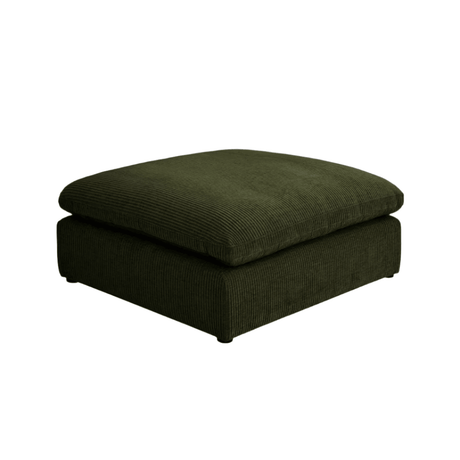 Lazy corduroy pouf