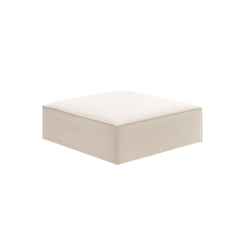 Kaelle bársony puff