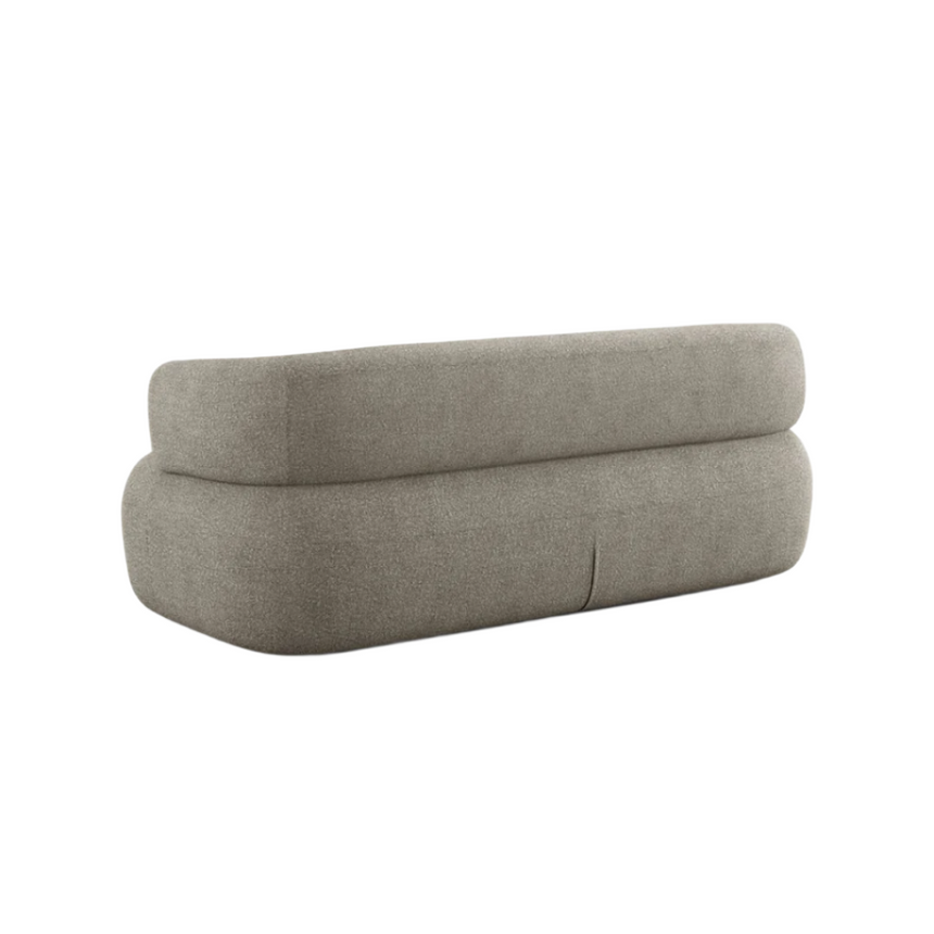 Jenny 3-seater ascot bouclé sofa