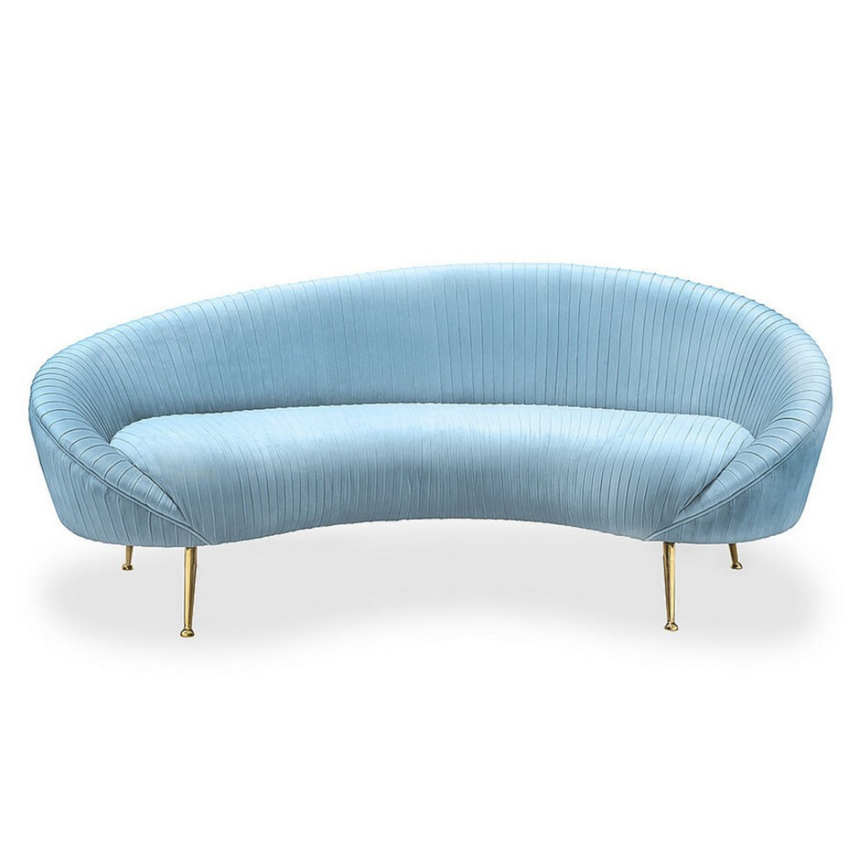 Kelly bársony kanapé