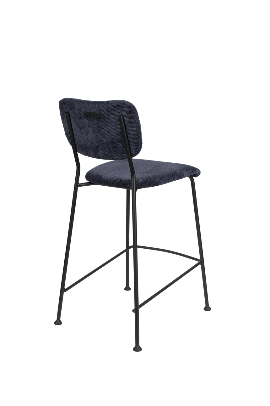 Benson corduroy low bar stool