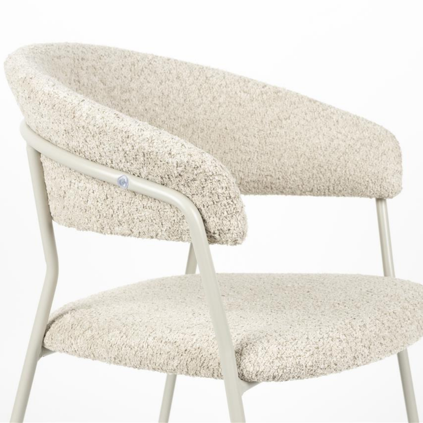 Spike rattan armchair