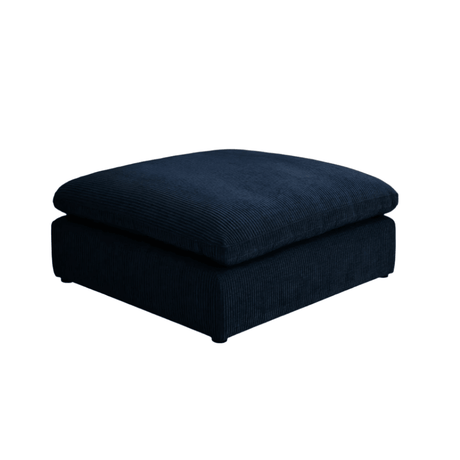 Lazy corduroy pouf