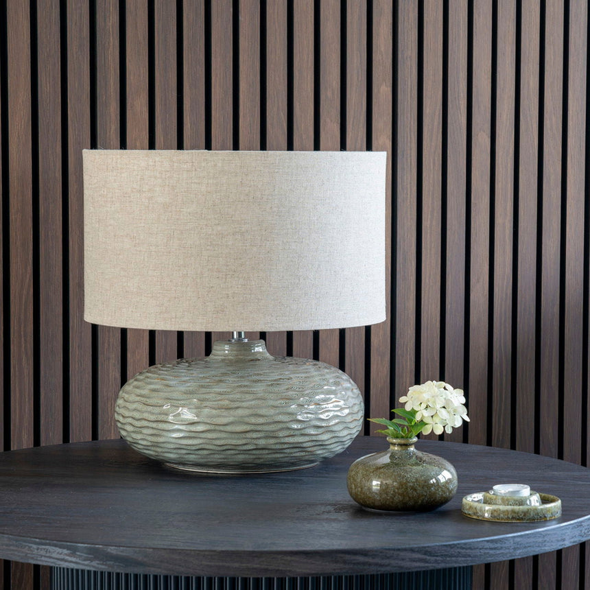 Oldham szövet asztali lámpa