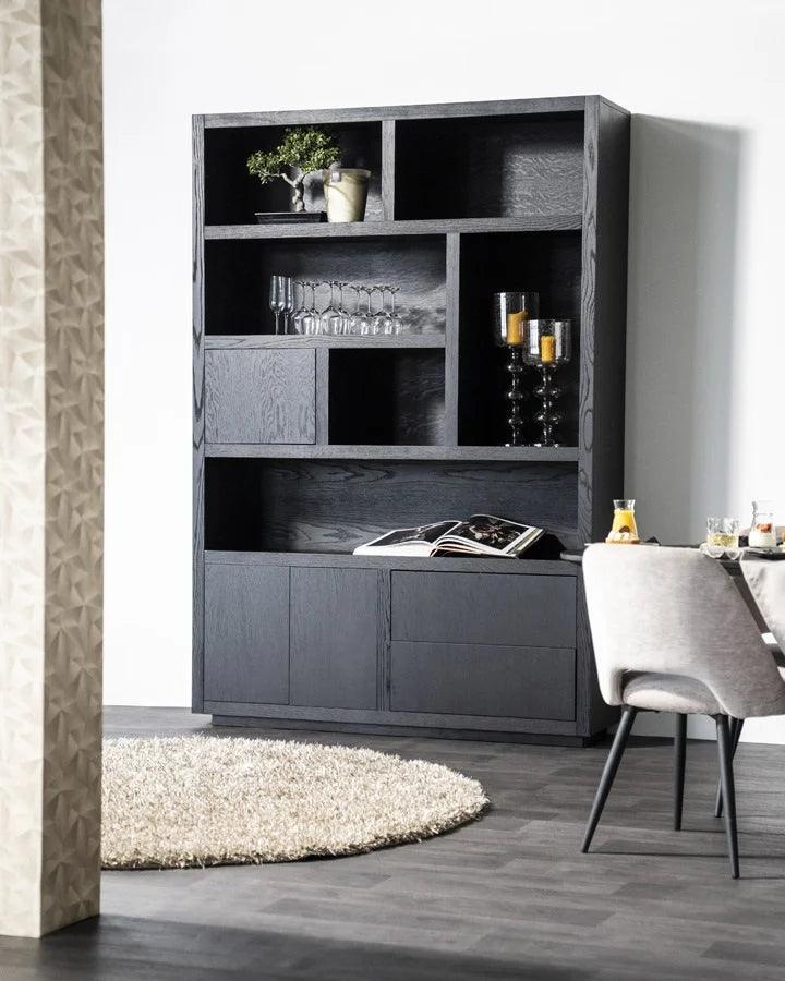 Helsinki 3-door, 2-drawer wooden cabinet