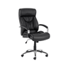 Benson textile leather rolling chair