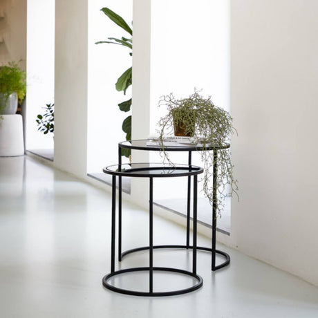 Yellow wooden dining table