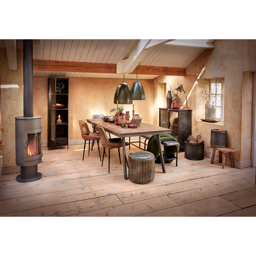 Cedro dekoratív lerakóasztal – Rusztikus tömörfa kivitel