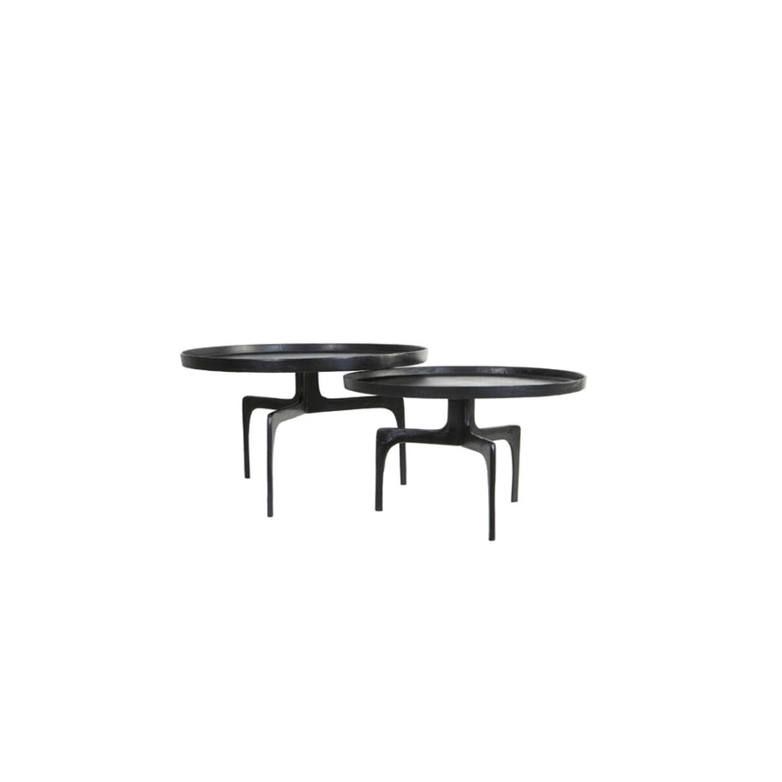 Yellow wooden dining table