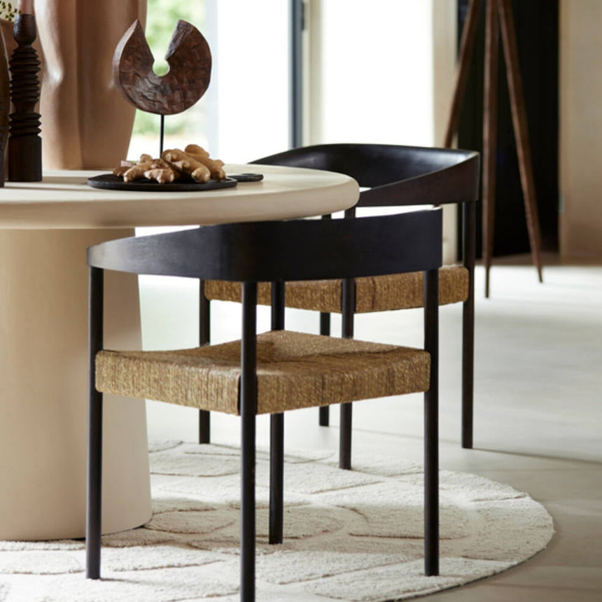 Kulona wooden dining table Ø140