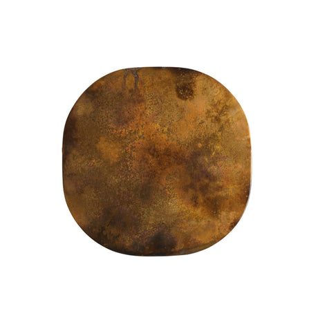 Abala lerakóasztal – Réz-bronz felület és retro elegancia