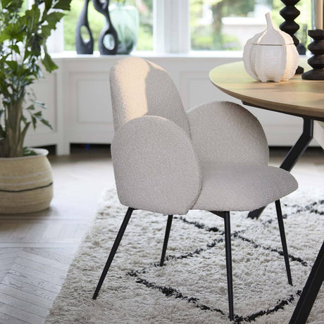 Kulona wooden dining table Ø140
