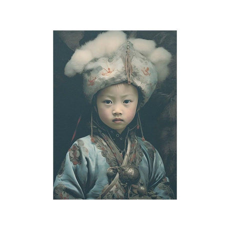 Traditional Child 2 dizájn vászonkép - Dutch Home