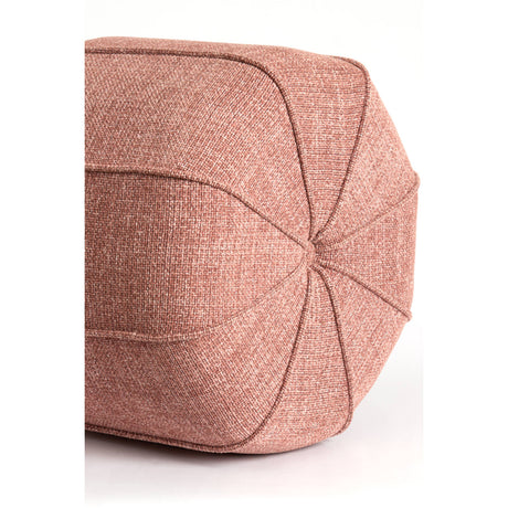 Belisso kerek puff – „Dusty Rose” elegancia