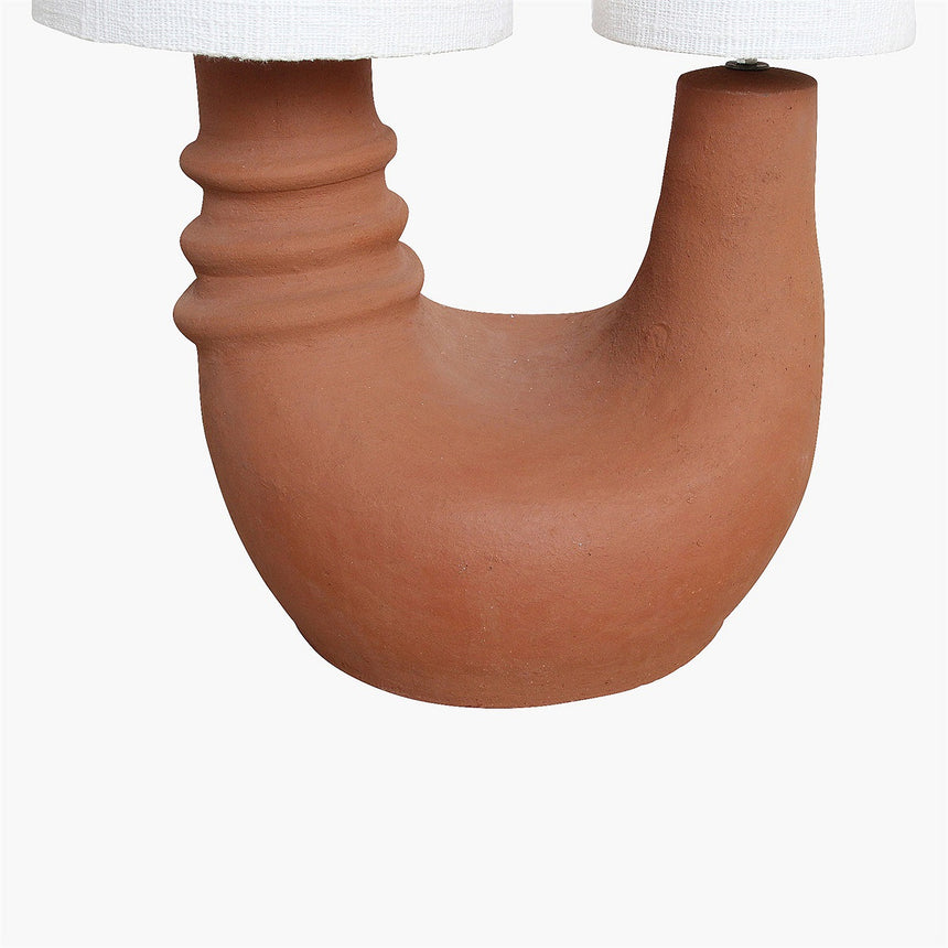 Terra Denise agyag asztali lámpa