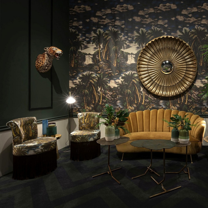 Katy 2 személyes bársony kanapé