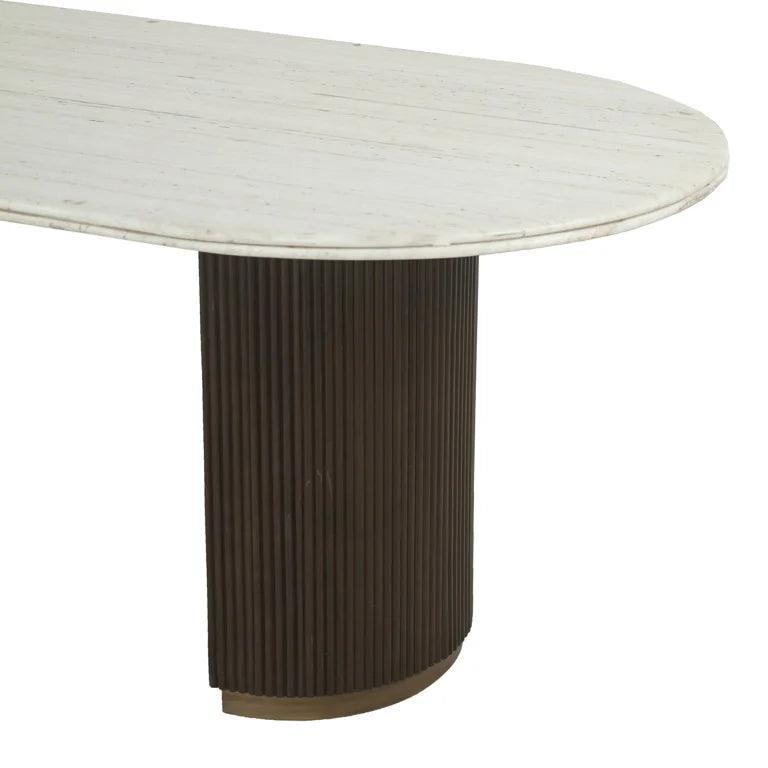 Mayfield marble dining table 210