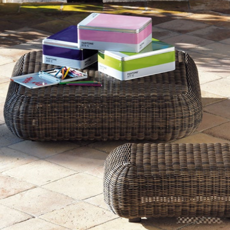 Infinity garden pouf