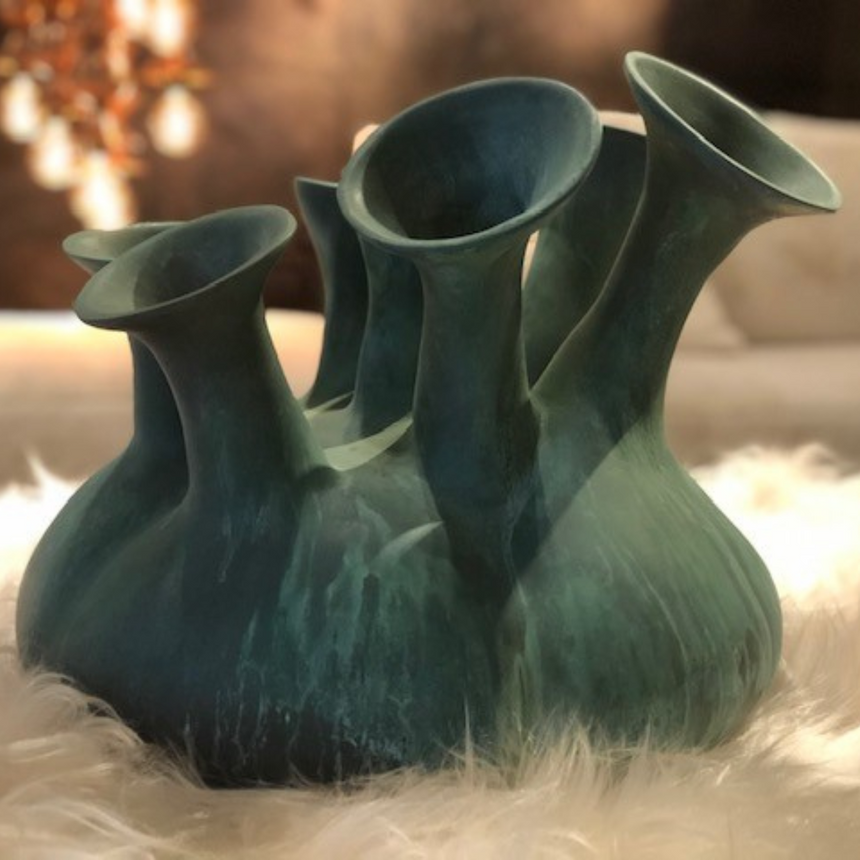 Vector clay wall lamp