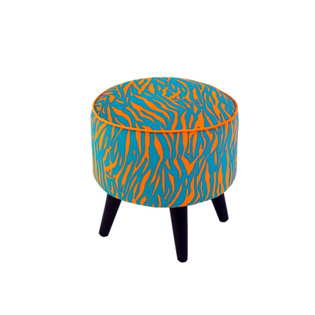 Zebra szövet lábtartó