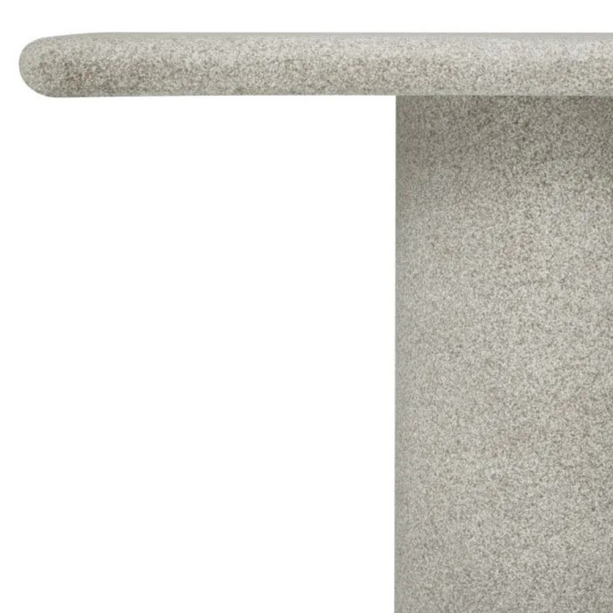 Cloverdale cement kerti étkezőasztal