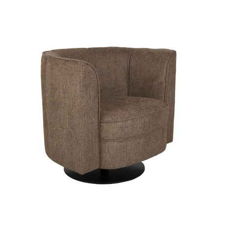 Flower velvet armchair