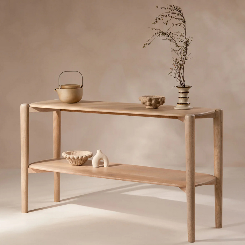 Aires fa konzolasztal