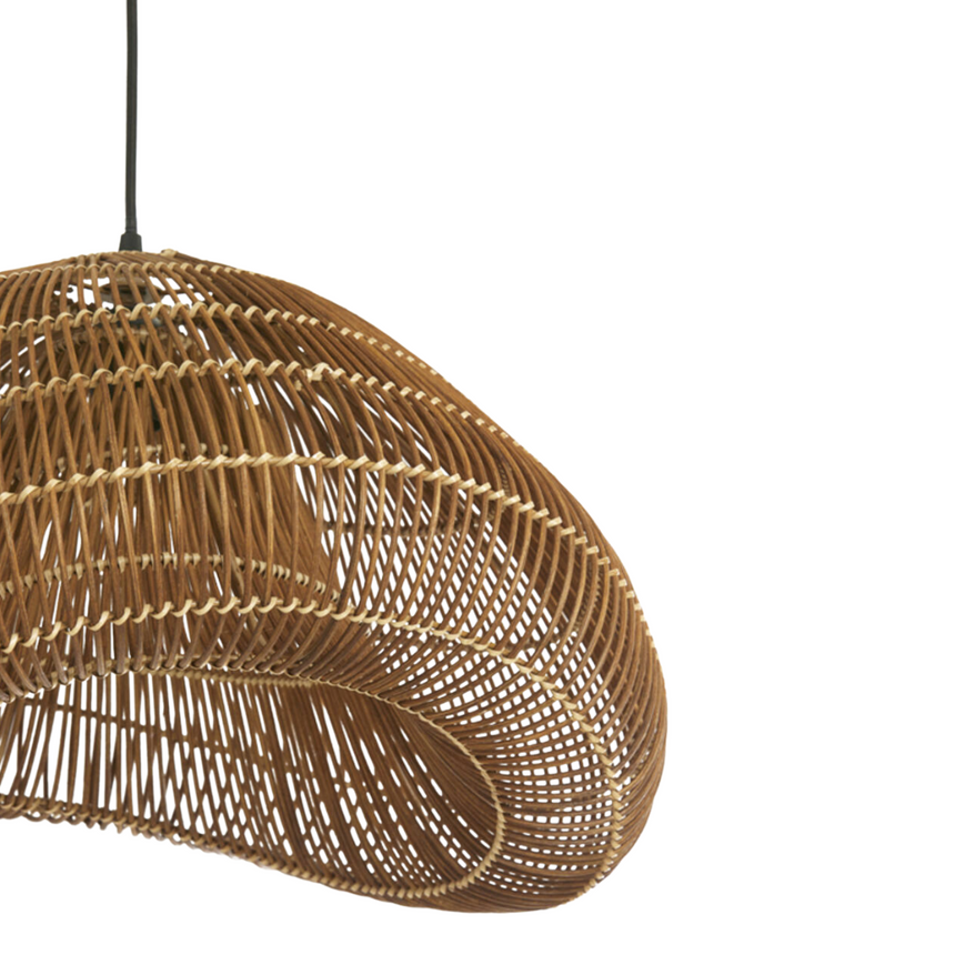 Janzur rattan függőlámpa Ø54