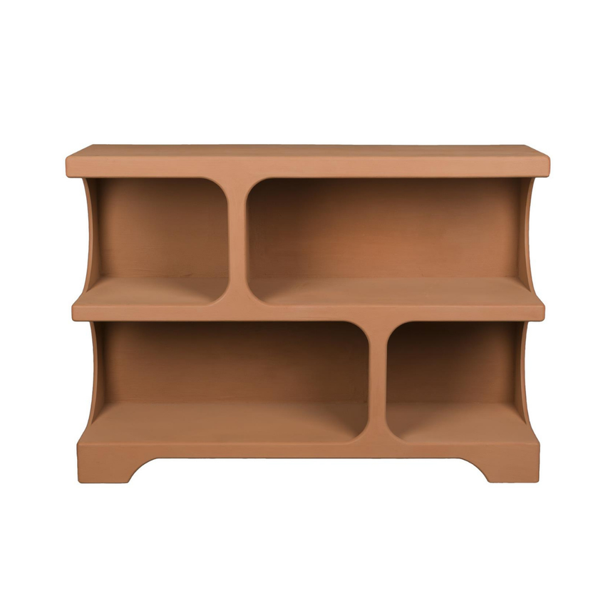 Seven wooden shelf