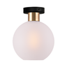 Lava 3-bulb dark gray glass pendant lamp