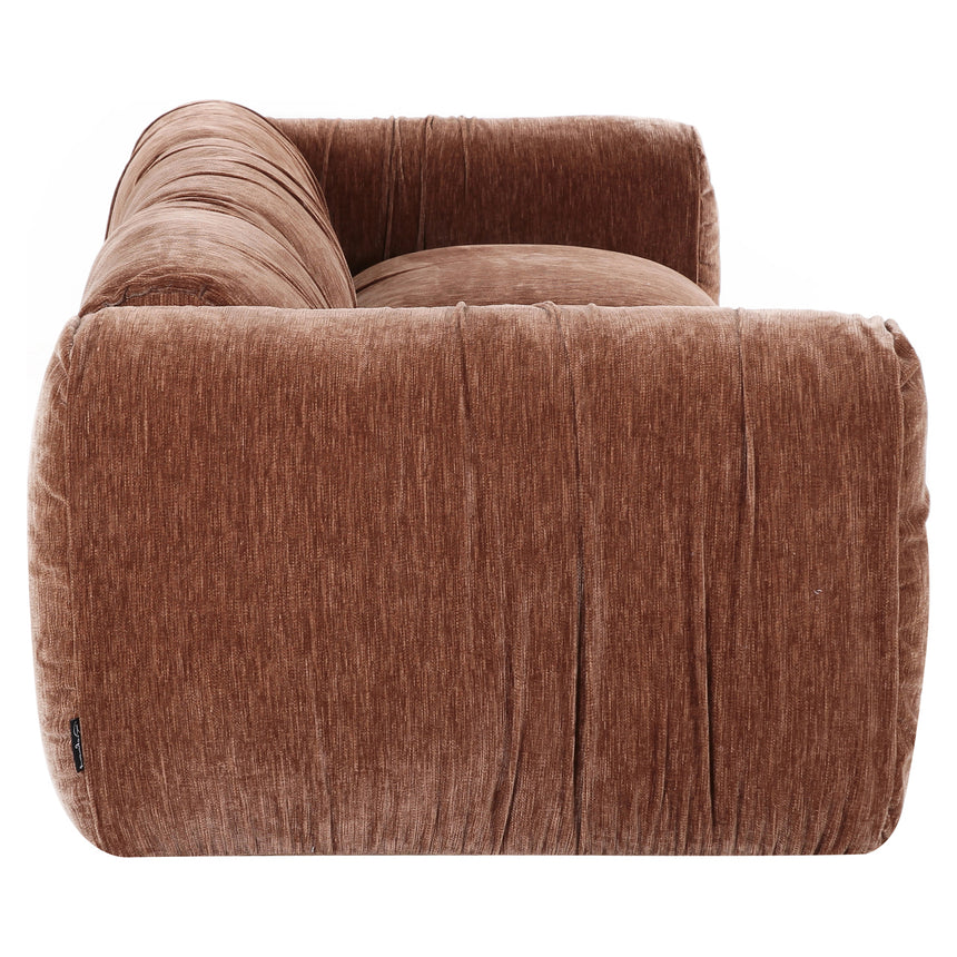 Monty kanapé (4 személyes) – Kőrisfurnér és prémium kárpit kombinációjával