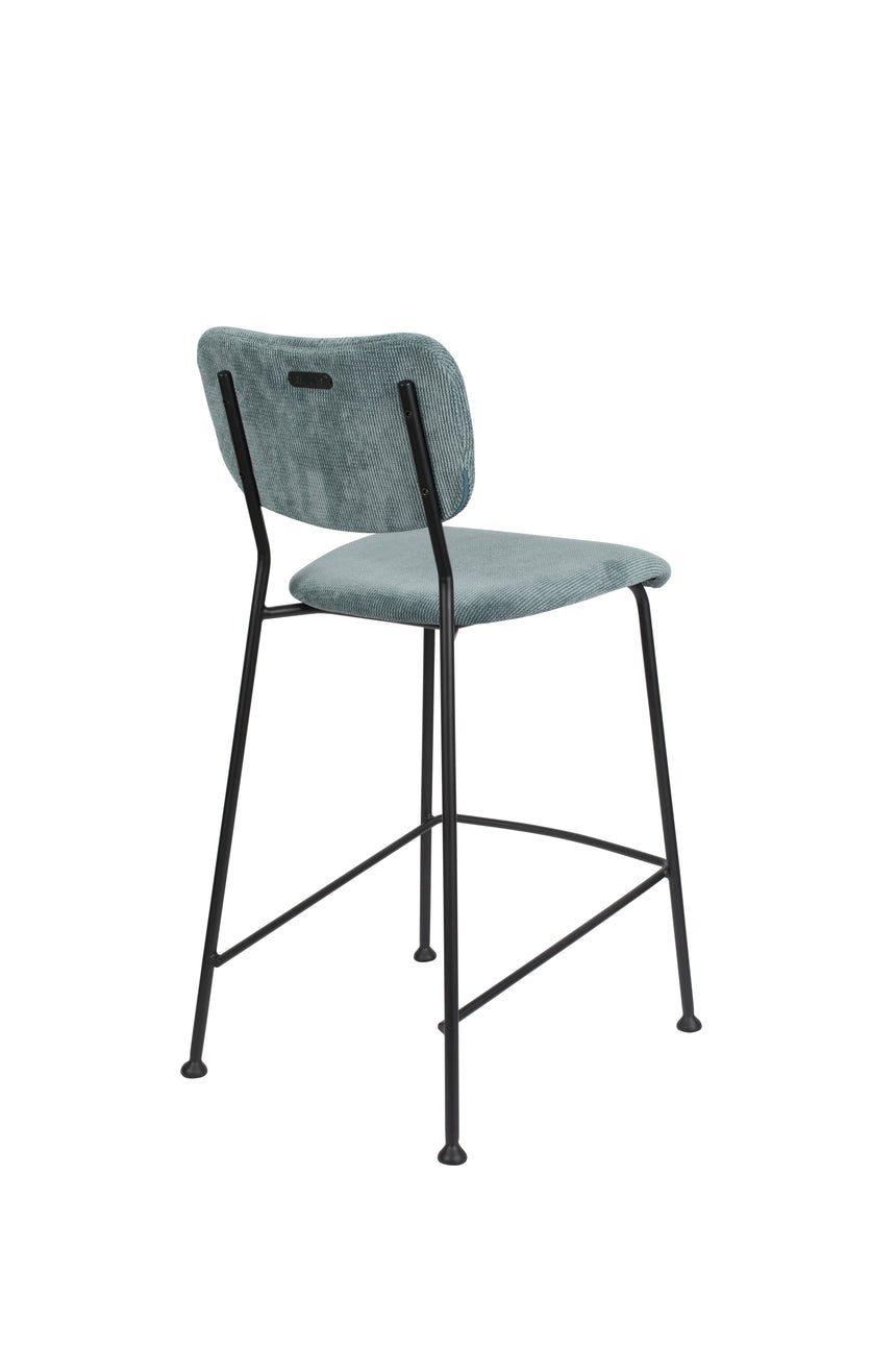 Benson corduroy low bar stool