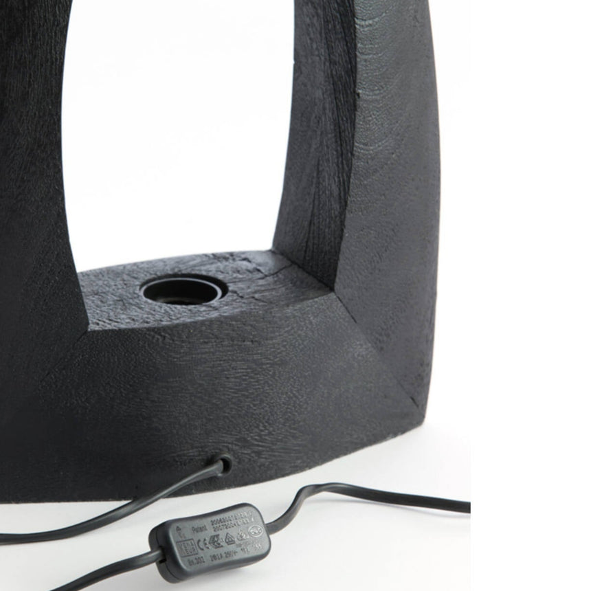 Carini fa asztali lámpa 27cm