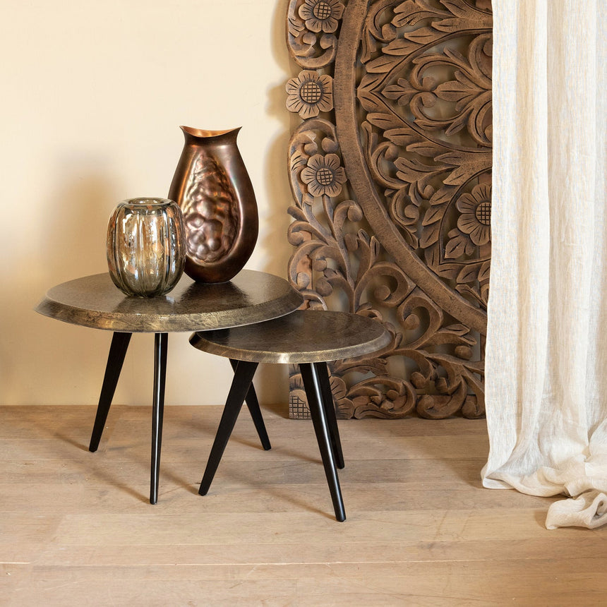 Noa wooden bedside table