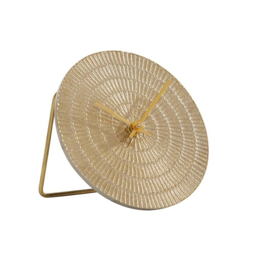 Bojano metal table clock
