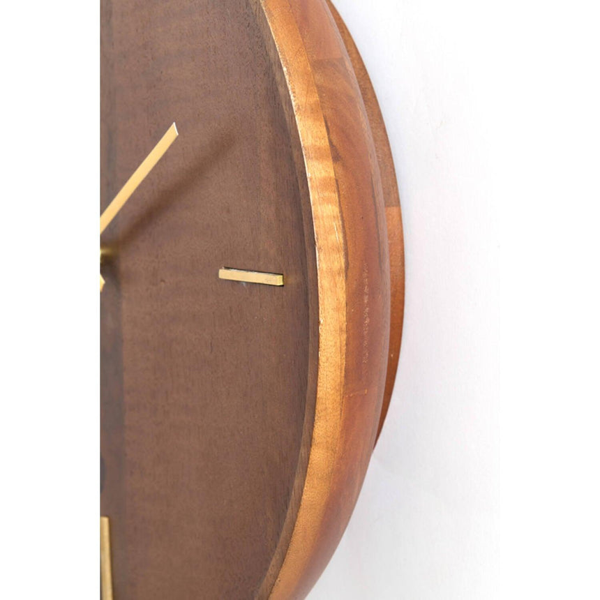 Veti wooden wall clock Ø56