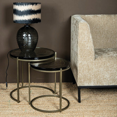 Noa wooden bedside table